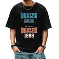 thumbnail image 2 of Men's T Shirt Retro Style Pattern Shirt Summer New Trend Sweatshirt M, 2 of 4