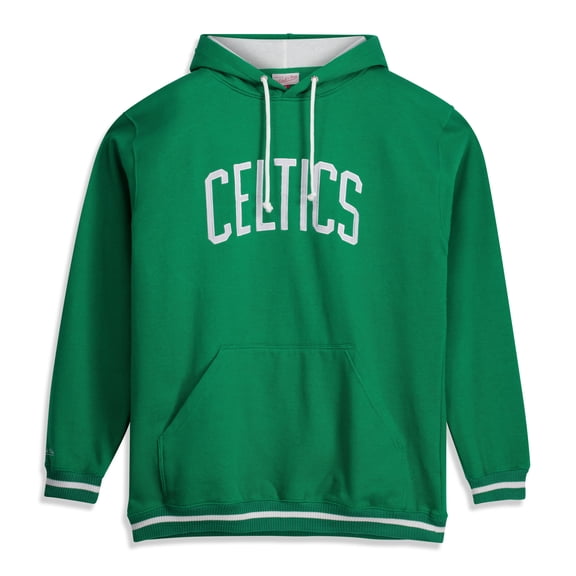 Men's Mitchell & Ness Kelly Green Boston Celtics Hardwood Classics Big & Tall Hoodie