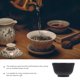 thumbnail image 2 of Vaso de chupito para espresso, taza de té de hierro fundido, vajilla de kung fu, accesorios vintage, vaso de cerveza, tazas de porcelana, 2 of 6