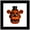 Black Framed Version, variant on Gallery Pops Five Nights at Freddy's - Freddy Headshot Wall Art, Black Framed Version, 12" x 12"