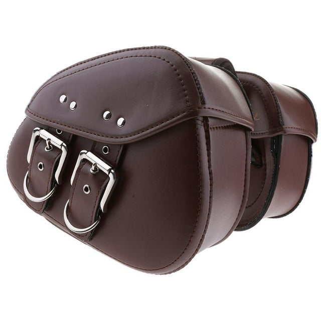 Bolsa de Sillín de Motocicleta shamjiam Bolsas de Silla de Montar
