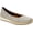Dove Grey Canvas, variant on Women's Bare Traps Prim Ballet Flat Dove Grey Canvas 5.5 M