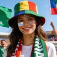 thumbnail image 6 of Uutvery 10 Pcs World Football Flags Temporary Tattoos, 2026 Competition Fan Party Face Stickers, Waterproof Body Art for Sports Event, 4.72x2.68 Inches, 6 of 6