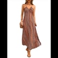 thumbnail image 3 of Vestido de Tirantes Finos para Mujer, Vestido de Verano, Pareo , Informal, Amarillo, Talla M, 3 of 8