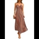 thumbnail image 3 of Vestido de Tirantes Finos para Mujer, Vestido de Verano, Pareo , Informal, Amarillo, Talla S, 3 of 8