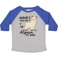 thumbnail image 3 of Inktastic Auntie's You Say Alpaca My Bags Boys or Girls Toddler T-Shirt, 3 of 5