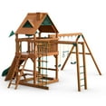thumbnail image 6 of Gorilla Playsets Navigator Wooden Swing Set with Monkey Bars, Built-in Picnic Table, and Swing Set Accessories, 6 of 18