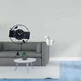 thumbnail image 2 of Reloj de pared minimalista de acrílico con forma de pájaro y escultura de figura de caballo de . Adorno decorativo para sala de estar, estudi, 2 of 8