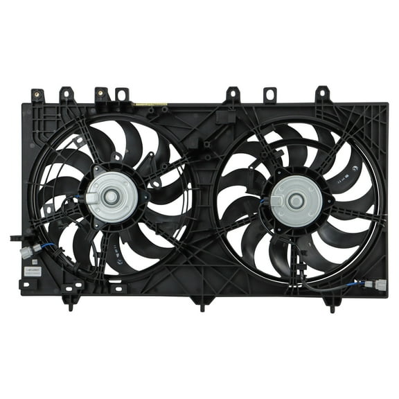 TRQ Radiator Cooling Fan Assembly Fits 2020-2022 Subaru Legacy Outback RFA81684