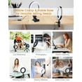 thumbnail image 4 of Video Conference Light, 6.3 inches LED Selfie Ring Light kit with Clamp Mount, Dimmable LED Ring Light, 4 of 7