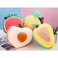 thumbnail image 2 of Almohada de peluche Creative Fruit Alliance, cojín de respaldo con forma de melocotón, muñeco de peluche suave para niños y el hogar, 35 cm, 2 of 3