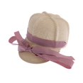 thumbnail image 4 of Moda para Sombrero para Sombrero para el sol Gorra ecuestre con con cordones C Sunnimix Sombrero de paja para niños, 4 of 8