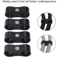thumbnail image 1 of Leak Free Hose Connection 4 Pcs 8AN 10AN Hose Separator Clamp Fuel Hose Line, 1 of 5