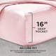 thumbnail image 2 of Juego de sábanas Juicy Couture, tamaño queen, rosa satinado, 4 piezas, 2 of 7
