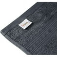 thumbnail image 2 of Beauty Threadz Ultra Soft 8 Piece Towel Set 500 GSM - 100% Pure Cotton, 2 Oversized Bath Towels 27x54, 2 Hand Towels 16x28, 4 Wash Cloths 13x13 - Ideal for Everyday use, Hotel & Spa- Charcoal Grey, 2 of 7
