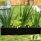 thumbnail image 2 of Maceta de Fibra de Vidrio FibraFormas Jardinera 100x30x30cm Chocolate, 2 of 8