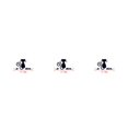 thumbnail image 2 of jesticaly Cat Light Switch Sticker Decal Vinyl Art Wall Sticker Lightswitch Black Kitten 1pcs #4 3Set, 2 of 6