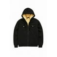 thumbnail image 2 of BenBen Men Hoodies Pullover Sherpa Lined Zip Up with Pockets - 2 Pack, 2 of 3