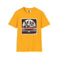 thumbnail image 6 of Funny Boston Terrier Unisex T-Shirt - Wacky Married Couple In Car Design, 6 of 10