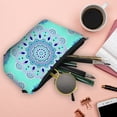 thumbnail image 4 of Bolsa de maquillaje, bolsa de cosméticos, bolsa de maquillaje grande para mujeres, estilos de bolsa de maquillaje, bolsa de cosméticos de viaje portátil para mujeres, paquete de flores para mujeres, 4 of 4
