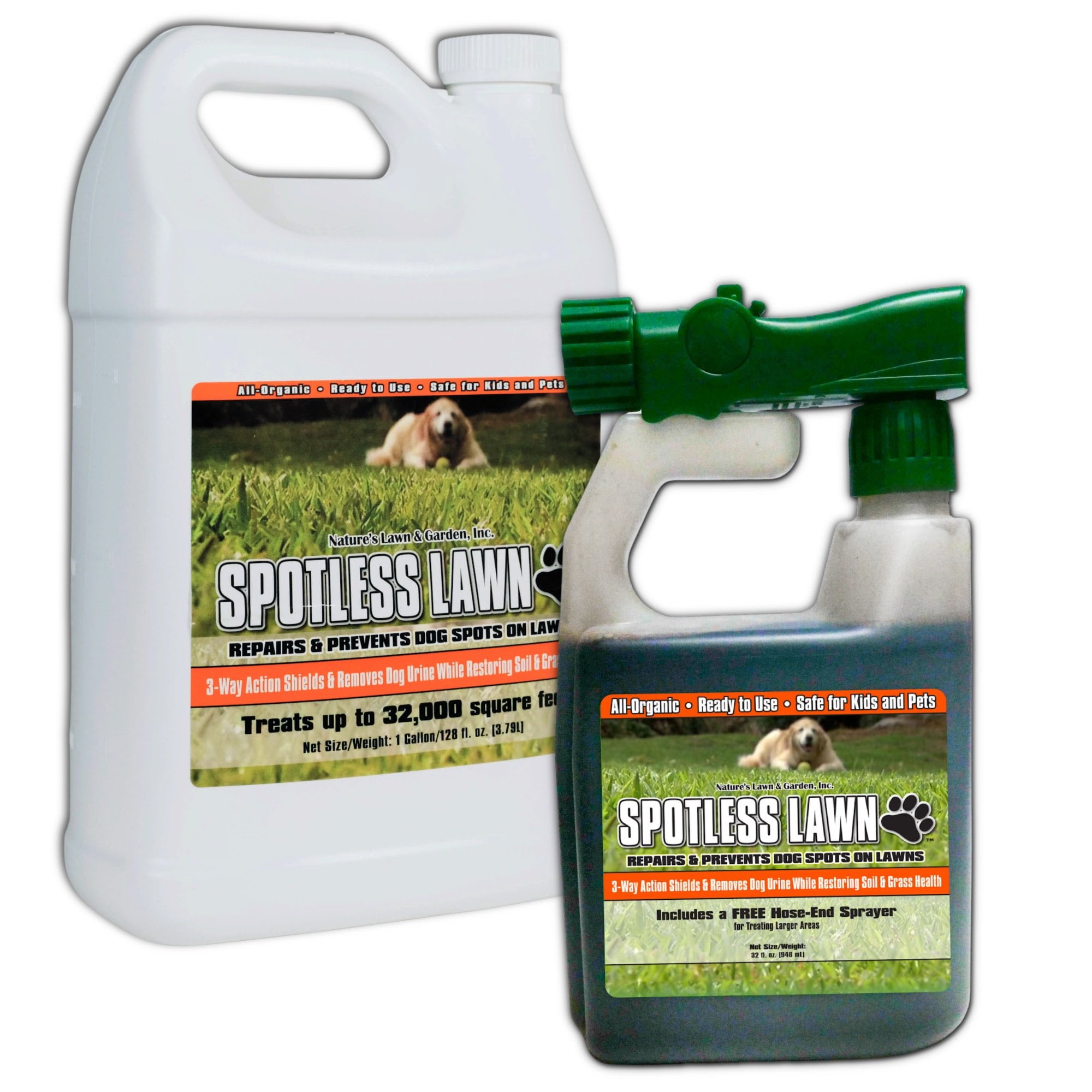 Natures Lawn & Garden Spotless Lawn Natural Dog Spot Aid, Urine