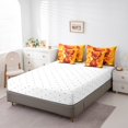 thumbnail image 4 of YST Gold Dragon Comforter Set, Modern Flying Dragon Coins Bed in a Bag, Polyester, King Size (7 Count), 4 of 5