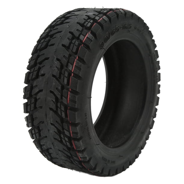 Neumático para patinete eléctrico 90/65-6,5, neumático de goma engrosado, antideslizante, a prueba de explosiones, neumático sin cámara para patinete eléctrico de 11 pulgadas