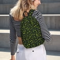 thumbnail image 5 of Easygdp Green Branch Olive Mochila de Lona Resistente para Laptop, Compatible con Laptops de 15 a 17 pulgadas, Ideal para Escuela, Trabajo y Viajes-Medium, 5 of 5
