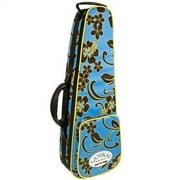 Lanikai Floral Pattern Sidekick Ukulele HardBag (Soprano)