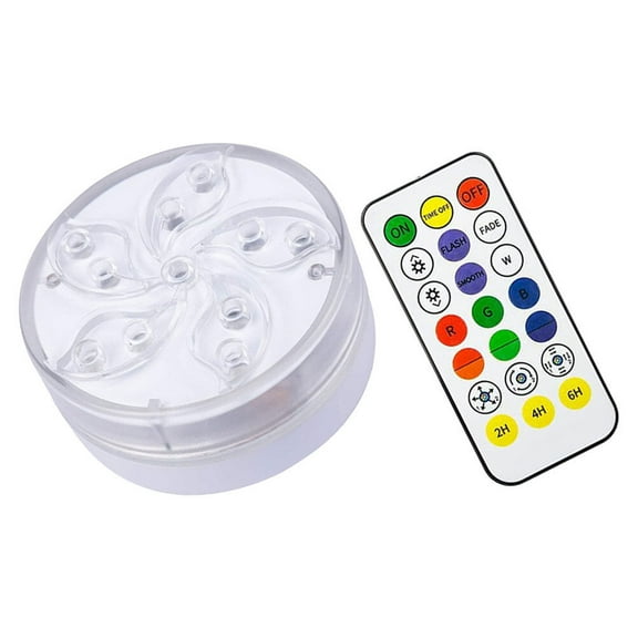 DEMACRIO Remote Diving Lamp Submarine Light Green Synthesis Material 1 Set 3.14x3.14x1.41in