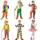 thumbnail image 1 of Disfraz de payaso de Halloween, disfraz de fantasía, disfraz de actuación escénica, disfraz de payaso adulto, 1 of 5