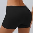 thumbnail image 6 of idosla Women Workout Booty Shorts Impact Scrunch Lifting Biker Gym Hot Shorts Spandex for Yoga Running (Black, M), 6 of 8