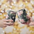 thumbnail image 2 of 12oz Stemless Wine Tumblers Pioneer Flower Vacuum Insulated Stainless Steel Travel Tumbler Cups Mug with Lid and Straw for Champaign,Cocktail,Beer with Cleaning Brush, 2 of 5