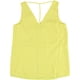 thumbnail image 2 of Blusa de punto bar III con espalda en V para mujer amarilla extragrande, 2 of 2