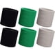 thumbnail image 1 of 6 Muñequeras deportivas Muñequera absorbente de fútbol Banda para el sudor Baloncesto Deporte Correr (Negro, Verde, Blanco) Rojo Verde, 1 of 4