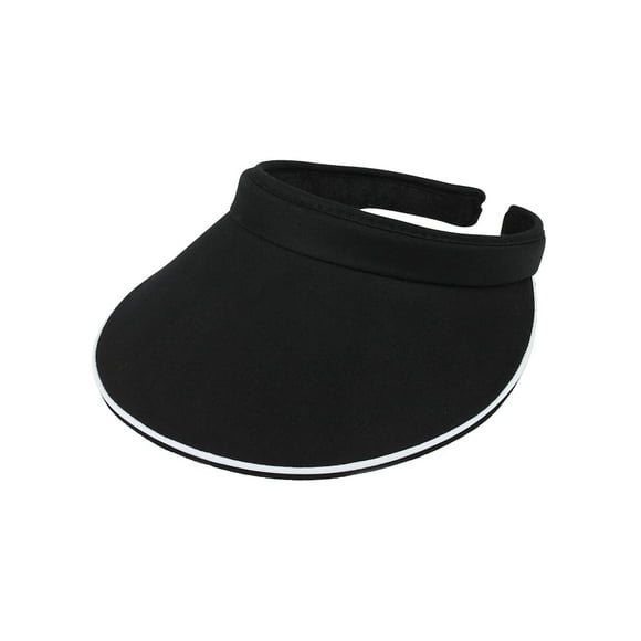 Piping Clip On Visor-Black