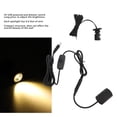 thumbnail image 4 of Pequeño FOCO DE PANTALLA LED, LUZ DE EXPOSICIÓN DE JOYAS 5 PIZAS USB 5V ALEACIÓN DE ALUMINIO MONTADA EN LA SUPÍCITA CON ATENUADOR PARA IMÁGENES PINTANDO, 4 of 7