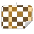 thumbnail image 5 of Ryvnso Checkered Plaid-a8 Dish Drying Mat for Kitchen Countertop 18x24 Large Dish Pad Drainer Rack Dish Sink Mats, 5 of 7
