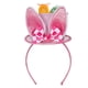 thumbnail image 5 of Diadema con orejas de conejo, accesorio para disfraz, aro para el pelo para recuerdo de fiesta de Pascua para niños Rosa, 5 of 9