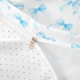thumbnail image 4 of meiyoeat Blue Coquette Bows Bedding For Girls,Dreamy Princess Bowknot Duvet Cover Full For Kids,Reversible,3pcs(No Comforter), 4 of 6