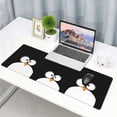 thumbnail image 5 of Large Mouse Pad Funny Penguin Face Extended Gaming Mouse Pad with Stitched Edges Laptop Computer Keyboard Mouse Mat Desk Pad for Work Game Office Home, 5 of 6