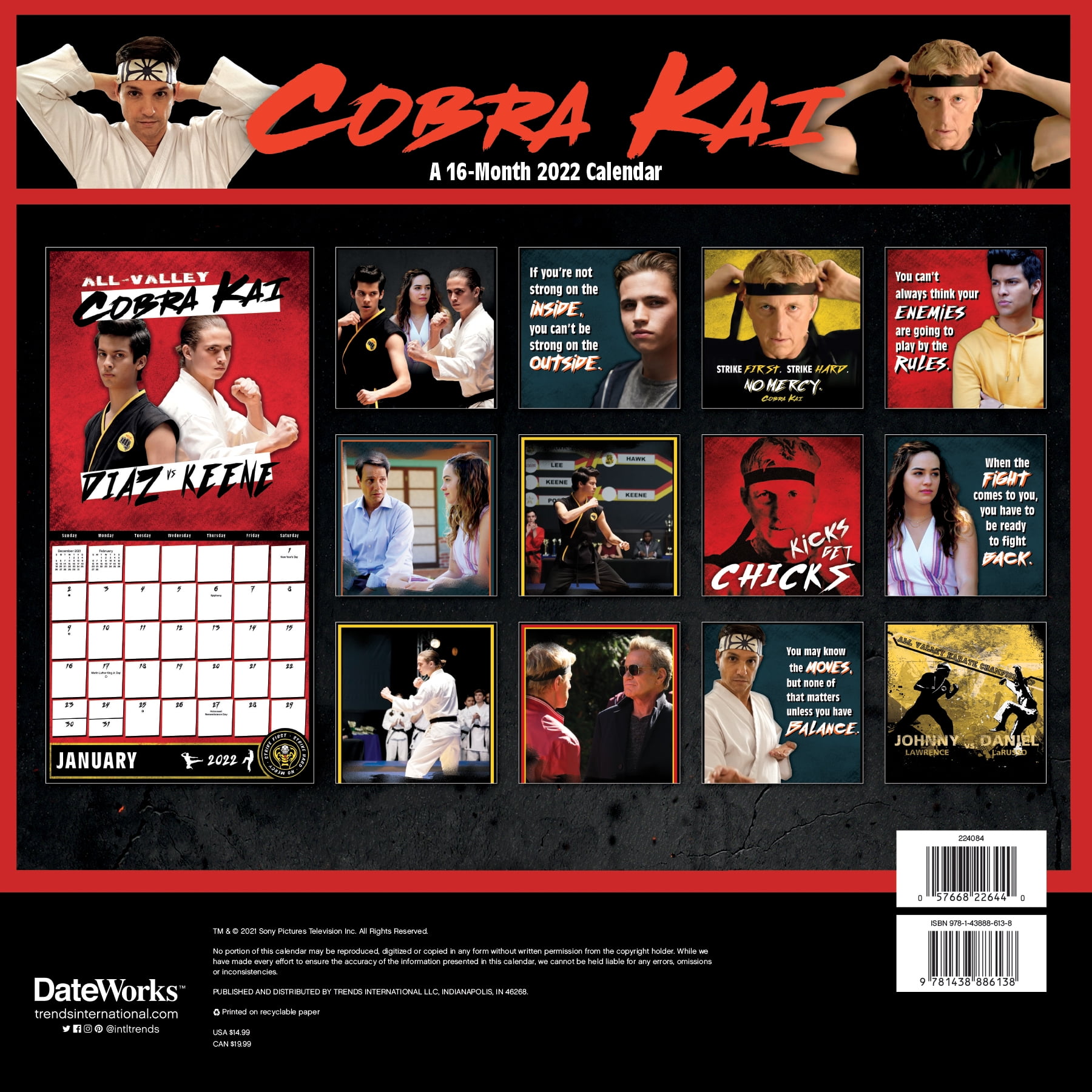 Trends International 2022 Netflix Cobra Kai Wall Calendar - Walmart.com trends-international-2022-netflix-cobra-kai-wall-calendar-walmart-com