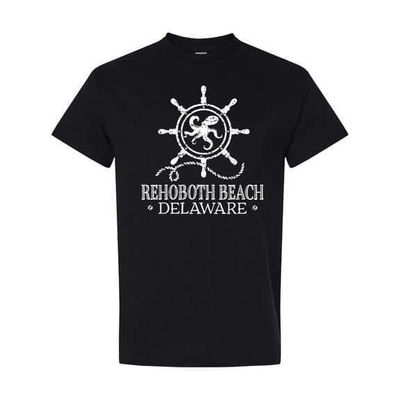 Inktastic Rehoboth Beach Delaware Nautical T-Shirt
