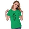 thumbnail image 3 of Dual Whales Compass Spirit Animal Womens Slim Fit Graphic Tee Brisco Brands X, 3 of 5
