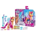 thumbnail image 3 of Set de Juego Hasbro My Little Pony Sunny Starscout Peinados con estilo Figura de poni naranja de 15 cm, 3 of 4