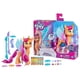 thumbnail image 3 of Set de Juego Hasbro My Little Pony Sunny Starscout Peinados con estilo Figura de poni naranja de 15 cm, 3 of 4