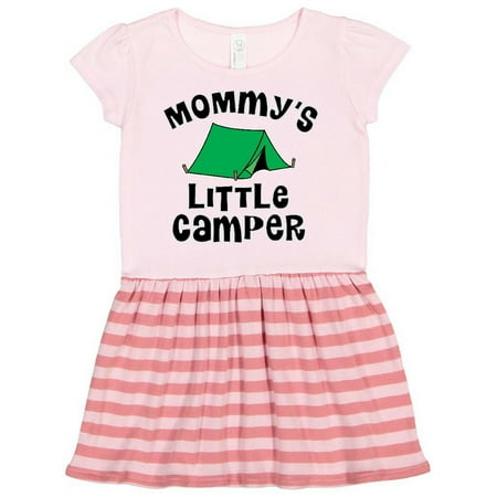 

Inktastic Camping Mommy Little Camper Gift Toddler Girl Dress