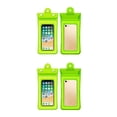 thumbnail image 1 of maskred PVC Phone Waterproof Bag 3-layer Sealed Replacement Outdoor Seaside Water Park Swimming Pool Pouch Accessories Green 2Set, 1 of 6