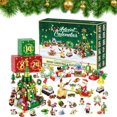 thumbnail image 1 of Calendario Adviento Navidad Construcción Árboles Con LED, 1 of 9