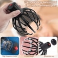 thumbnail image 4 of Masseur de Cuir Chevelu Masseur de Cuir Chevelu Électrique Pieuvre à Griffes Masseur de Cuir Chevelu à 12 Griffes Masseur de Tête pour Cuir Chevelu Masseur Relaxant pour la Tête Rechargeable par USB 3 Modes de Vibration Masseur pour Cheveux pour le Stress, 4 of 7